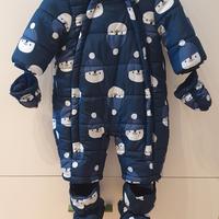 Tutona invernale imbottita neonato 