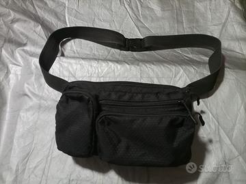 Marsupio sportivo multitasche nero