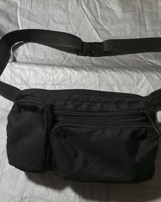 Marsupio sportivo multitasche nero