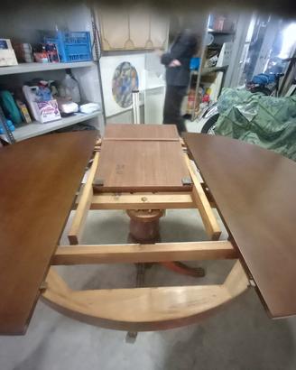 tavolo legno massello allungabile 