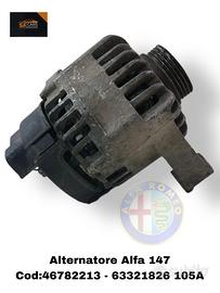 ALTERNATORE ALFA ROMEO 147 Serie (937_) 46782213 B