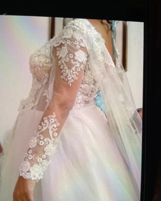 Vestito da sposa bianco