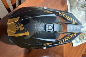 Casco motocross airoh twist 3 titan matt
