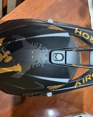 Casco motocross airoh twist 3 titan matt