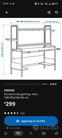 scrivania gaming Ikea.