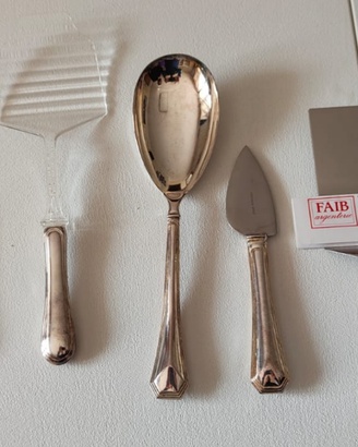 2 Set da Cucina vintage " placcati ORO & ARGENTO