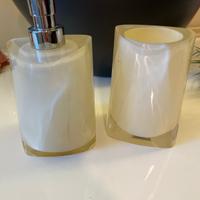 Portaspazzolino e Dispenser sapone