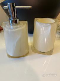 Portaspazzolino e Dispenser sapone