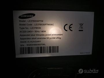 TV Samsung 37" Full HD (Mod. LE37B530) 