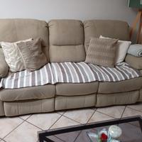 Divano Barbados 3 posti motorizzato