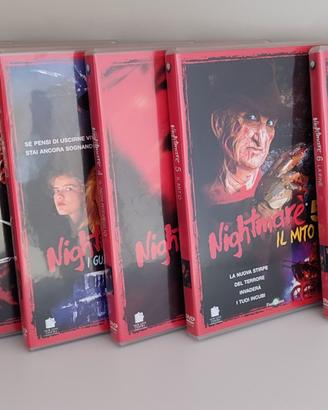 cofanetto dvd Nightmare 