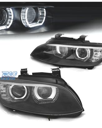FARI BMW E92 E93 06-10 XENON AFS ANGEL EYES LED DL