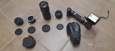 Lotto di OTTICHE PENTAX K e accessori