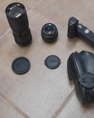 Lotto di OTTICHE PENTAX K e accessori