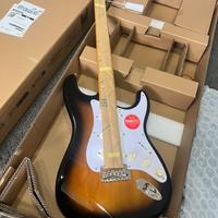 Squier by Fender Classic Vibe ‘70s stratocaster.
