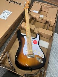 Squier by Fender Classic Vibe ‘70s stratocaster.