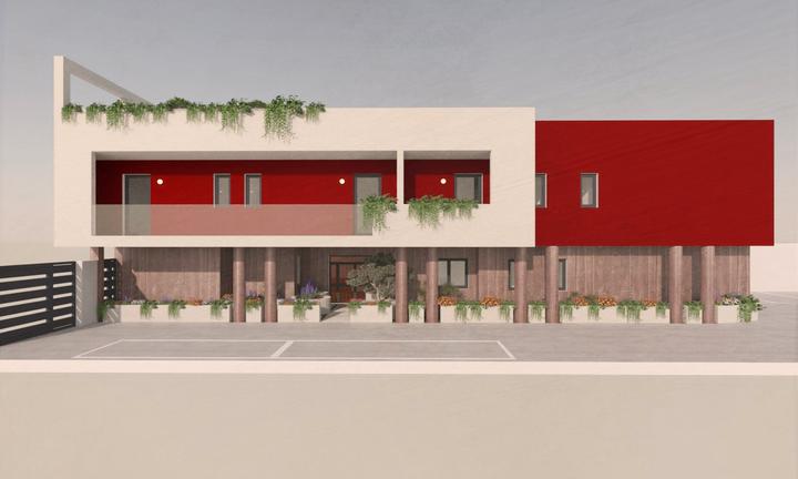 Ampi trivani di nuova costruzione