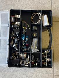 Lotto luci automotive + porta resistenze