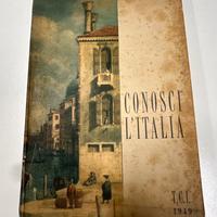Libro T.C.I. Del 1949 per promuovere turismo.