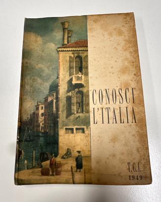 Libro T.C.I. Del 1949 per promuovere turismo.