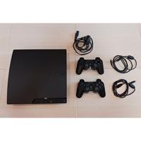 PS3 SLIM NERA CON CONTROLLER, GIOCHI e ACCESSORI