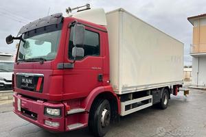 Man TGM 15.250 furgonato con sponda