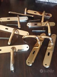 maniglie dorate per porte interne 