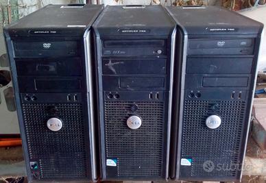 3 case pc dell ... "VUOTI"