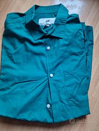 camicia verde H&M