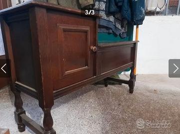 Mobiletto panca contenitore