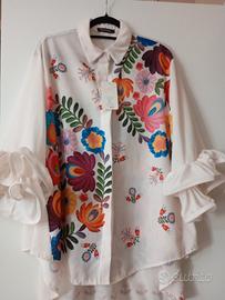 gonna vintage e camicia vintage 