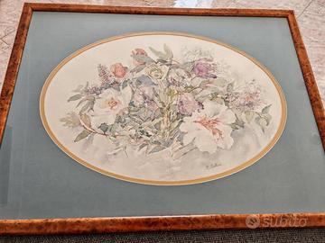 QUADRO PITTURA ACQUERELLO