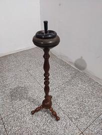 Posacenere da pavimento in legno