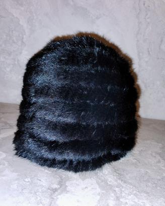 cappello donna visone