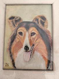 quadro incorniciato Lessi e firmato 