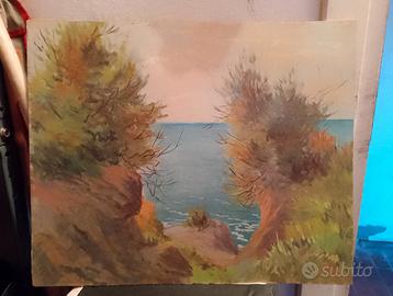 N. 6 dipinti pittori livornesi