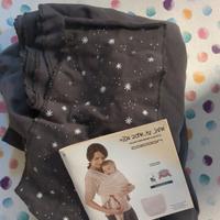 Fascia porta bebè in bambù.