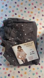 Fascia porta bebè in bambù.