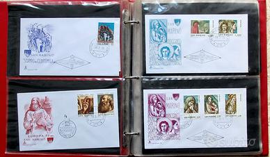 SAN MARINO 75 FDC - primo giorno emissione