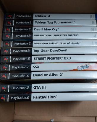 11 giochi PS2: Tekken 4, GTA, Metal Gear Solid