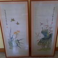 8 dipinti cinesi incorniciati SUPERSCONTATI!!!