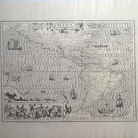 Stampe antiche carte geografiche mappe America