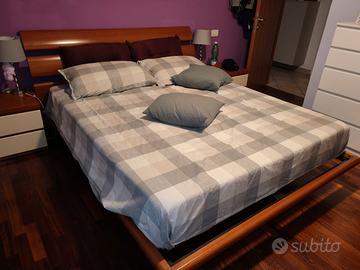 letto matrimoniale con doghe 