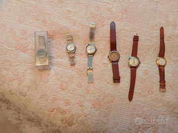 orologi Swatch anni 90 e 2000 più altri orologi 