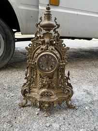 Orologio in ottone antiquariato