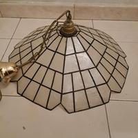 Lampadario Vintage di Conchiglia