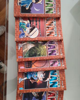 Detective Conan manga dall'1 al 7