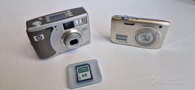 Fotocamere HP 735 e Nikon S3100 **per ricambi**