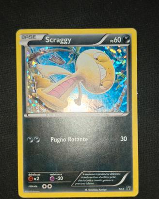 Pokemon Scraggy 7/12 Mc Donald collection 2016