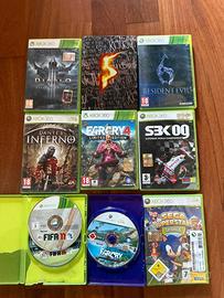 Lotto giochi xbox 360